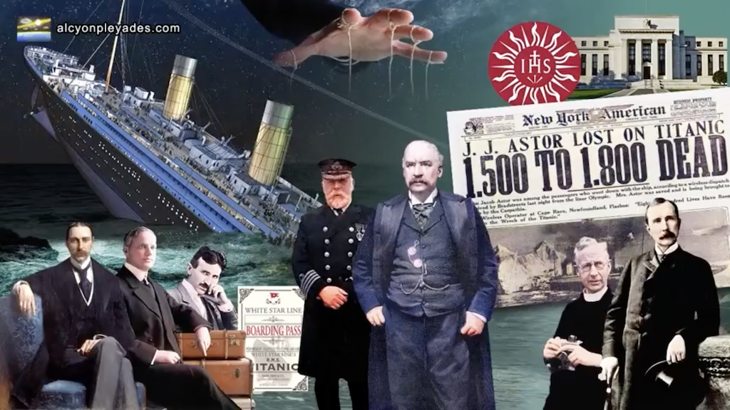 Titanic-Olympic, Morgan-Rothschild-Rockefeller, Federal Reserve, N. Tesla